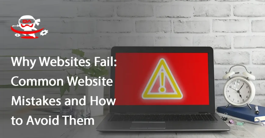 Why Websites Fail: Common Website Mistakes and How to Avoid Them