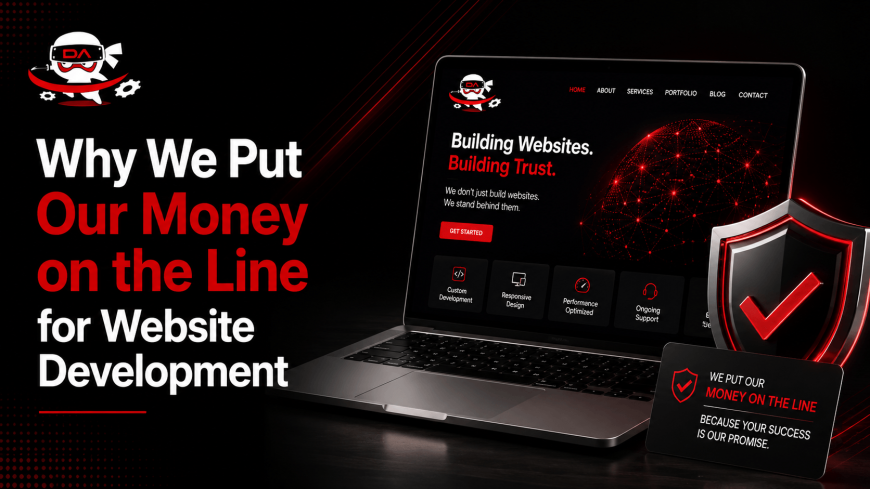 Why We Put Our Money on the Line for Website Development